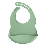 Babador De Silicone Com Pega Migalhas Alimentação Bebê Buba