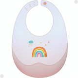 Babador Silicone C Bolso Cata Migalhas E Estojo 18050 Buba