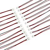 Babaobox 10 Pares 24AWG JST ZH1 5 Mm 2PIN Conector Micro Elétrico Macho E Fêmea Com Cabos De Fio De 150 Mm