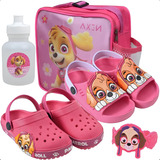 Babuche Infantil Chinelo Patrulha Sandália Slide Leve Kit 2