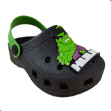 Babuche Papete Infantil Menino Herois Hulk Dia A Dia Piscina