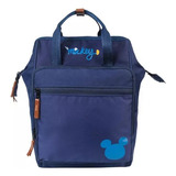 Baby Bag Mochila Mickey Mouse Azul Marinho C trocador Disney