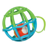 Baby Ball Infantil 6m Com Alça Brinquedo Com Luz E Som Cor Verde