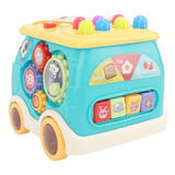 Baby Bus Toy Hit Mole Maze Game Gear Transmission Pré escol