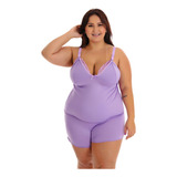 Baby Doll Amamentação Plus Size Pós Parto Gestante