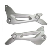 Bacalhau Suporte Pedaleira Titan 150 2004 A 2008 Cinza O Par