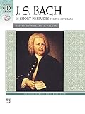Bach 18 Short Preludes Book CD