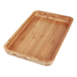 Bacia Gamela Bambu Grande 30x45 Churrasco Petisco Saladas