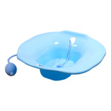 Bacia Para Banho De Assento Azul bidê Portátil Longevitech