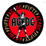 Back Patch Para Costas Ac dc Fifty 50 Anos Bp25 Oficial