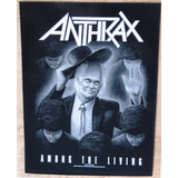 Back Patch Para Costas De Jaqueta Anthrax Bp15 Oficial
