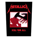 Back Patch Para Costas Metallica Kill Em All Bp28 Oficial