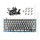 Backlight Iluminação Tecl E 2 Kits Parafusos Macbook A1502
