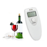 Bafometro Digital Mini Profissional Medidor Alcool Branco