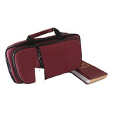 Bag Capa Clarinete Extra Luxo C Bolso Para Hinário Ccb Vinho