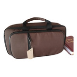 Bag Capa P Clarinete Extra Luxo C Bolso P Hinário Cor Marron