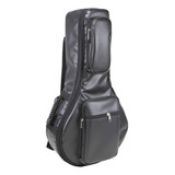 Bag Capa Semi Case Banjo Couro Sintético Pelúcia Extra Luxo