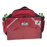 Bag Mochila Bolsa Entrega Pizza Lanche Isopor Vermelho