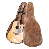 Bag Para Violão Guitarra Baixo Nylon E Pelúcia Alças Mochila