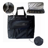 Bag Soft Case P 10 Canhões Led Slim Dmx Ou Mini Moving Dj