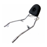 Bagageiro C encosto Sissy Bar Haojue Chopper Road 150 Chapam