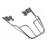 Bagageiro Churrasqueira Yamaha Fazer 250 2006 2007 2008 2009 2010 2011 2012 2013 2014 2015 2016 2017 Cromado Ferro Maciç
