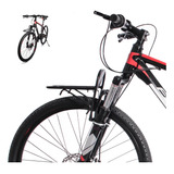 Bagageiro Dianteiro Bicicleta Com Suspensão Alumínio Alforge