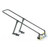 Bagageiro Flex Articulado Aço Preto Kalf