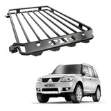 Bagageiro Gradeado Off Road Expedicao Pajero Tr4 2010 A 2015
