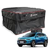 Bagageiro Maleiro De Teto Impermeável Dobrável 240 Litros Universal Para Carro Fácil De Instalar Ideal Para Viagem