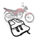 Bagageiro Para Moto Titan 150 Cc 2004 A 2008 Ba 63hp Preto