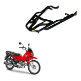 Bagageiro Suporte Vision Honda Pop 110 Longo Preto