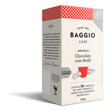 Baggio Café Aroma Chocolate Com Avelã 20 Cápsulas Nespresso
