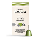 Baggio Caps Aroma Chocolate C Menta Box 10 Cápsulas