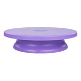 Bailarina Para Bolo Boleira Giratória 30cm Confeitar Bolo Cor Lilás