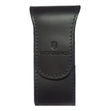 Bainha Couro Preta Grande Nacional Victorinox