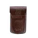 Bainha Porta Celular Capinha Country Em Couro Legítimo