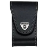 Bainha Victorinox Couro Preto P canivete Swisschamp 4 0521 3