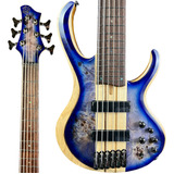 Baixo 6 Cordas Ibanez Btb 846 Cerulean Blue Burst Low Gloss