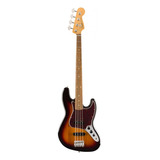 Baixo Elétrico Fender Jazz Bass Ventera 60s Lacquered Body Finish Número De Cordas 4 Cores Marrom Orientação Da Mão Mão Direita