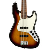 Baixo Elétrico Fender Player Jazz Bass Sunburst Fretless Body Finish Envernizado Número De Cordas 4 Orientação À Direita