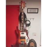 Baixo Giannini Rk Rickenbacker Ae010b 80 s