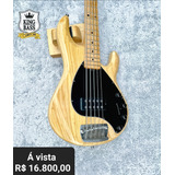 Baixo Music Man Stingray 5h 1998 Americano Natural