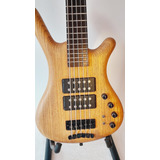 Baixo Warwick Corvette 5 String Alemão Semi Novo Case