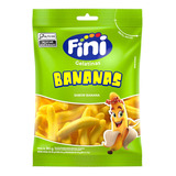 Bala De Gelatina Sabor Banana Pacote 80g Fini