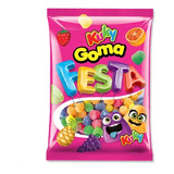Bala De Goma Festa Kuky Sortido 500g