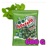 Bala Dura Sabor Hortelã Recheada Mint (pacote Com 600g) Dori