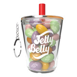Bala Jelly Belly Beans Boba Milk Tea Cup Chaveiro 65g Eua