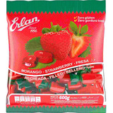 Bala Morango Cestinha Recheada Erlan