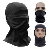 Balaclava Moto Mascara Airsoft Motoqueira Ninja Preta Milita